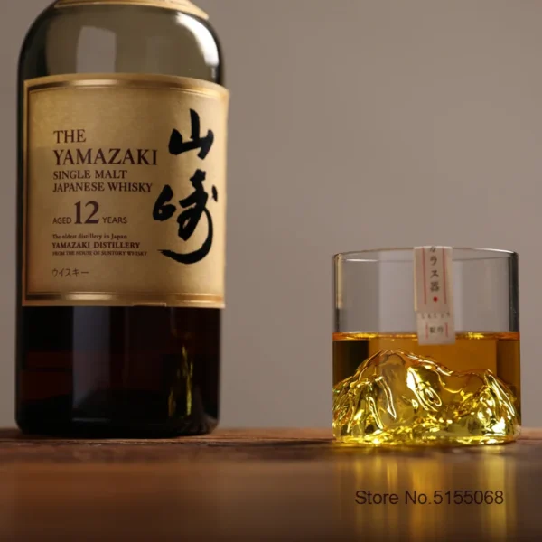 Verre à whisky montagne japonaise